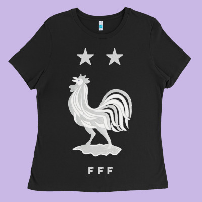 Fff Two Stars Ladies Tee Designed By Craftify