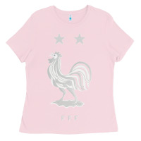 Bubblegum Pink FFF Two Stars Ladies Tee - Craftify