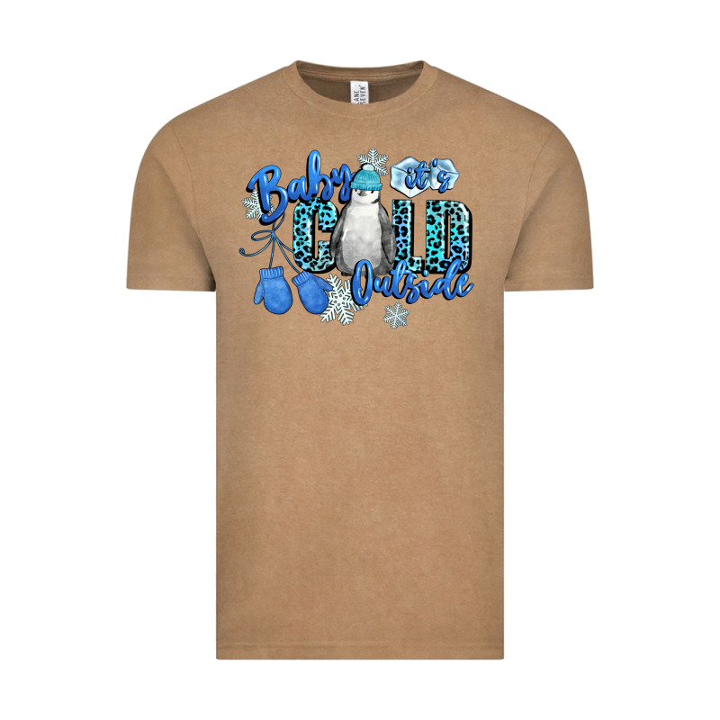Baby Its Cold Outside Vintage Tee by CowGirlArtShop | Teevron