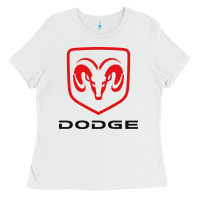 White ram trucks Ladies Tee - InspiraDesign