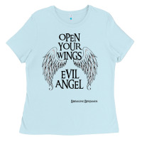 Baby Blue BREAKING BENJAMIN Ladies Tee - InspiraDesign