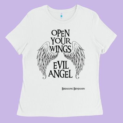 Breaking Benjamin Ladies Tee Designed By Inspiradesign
