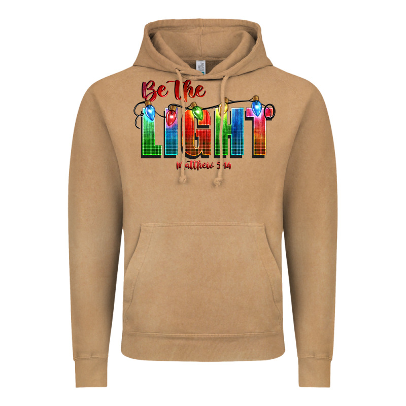 Be The Light Matthew 5 14 Vintage Hoodie by CowGirlArtShop | Teevron