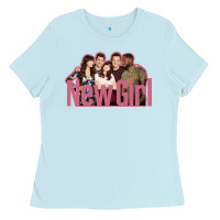 Baby Blue new girl tv series Ladies Tee - InspiraDesign