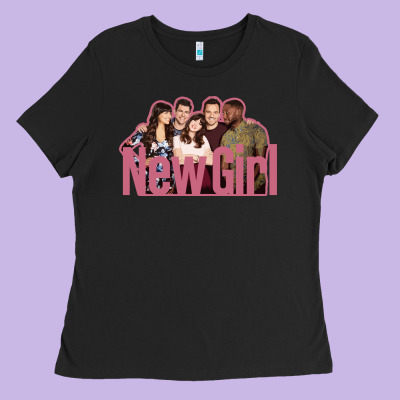 New Girl Tv Series Ladies Tee Designed By Inspiradesign