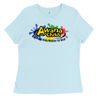 Baby Blue vintage awana clubs Ladies Tee - InspiraDesign