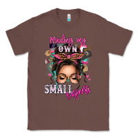 Chestnut minding my own small business messy bun Classic Tee - texasbilliewilder