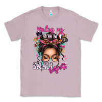 Lilac minding my own small business messy bun Classic Tee - texasbilliewilder