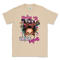 Mushroom minding my own small business messy bun Classic Tee - texasbilliewilder