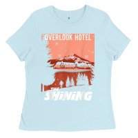 Baby Blue the shining overlook ad t shirt Ladies Tee - InspiraDesign