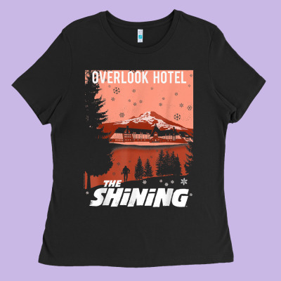 The Shining Overlook Ad T Shirt Ladies Tee Designed By Inspiradesign