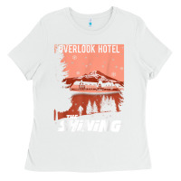 White the shining overlook ad t shirt Ladies Tee - InspiraDesign