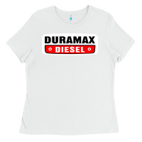 White duramax diesel Ladies Tee - InspiraDesign