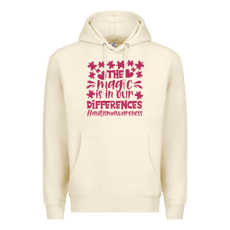 The Magic Is In Our Diference Premium Hoodie by CowhideDigitalArt | Teevron