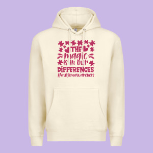 The Magic Is In Our Diference Premium Hoodie Designed By Cowhidedigitalart