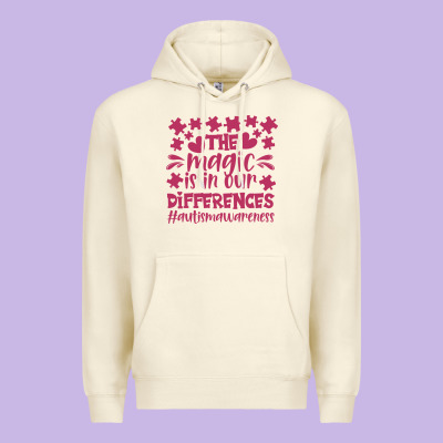 The Magic Is In Our Diference Premium Hoodie Designed By Cowhidedigitalart