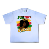 Grape Ice juneteenth queen black woman afro queen Urban Heavy Tee - CowGirlArtShop