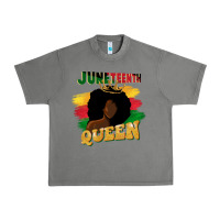 Tornado juneteenth queen black woman afro queen Urban Heavy Tee - CowGirlArtShop