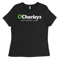 Black O'Charley's Resto and Bar Ladies Tee - InspiraDesign