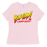 Ronda Rousey Merch Rowdy Ronda Rousey Shirt Ladies Tee | Teevron