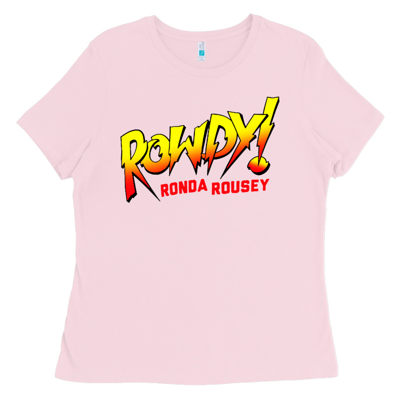 Ronda Rousey Merch Rowdy Ronda Rousey Shirt Ladies Tee by InspiraDesign | Teevron