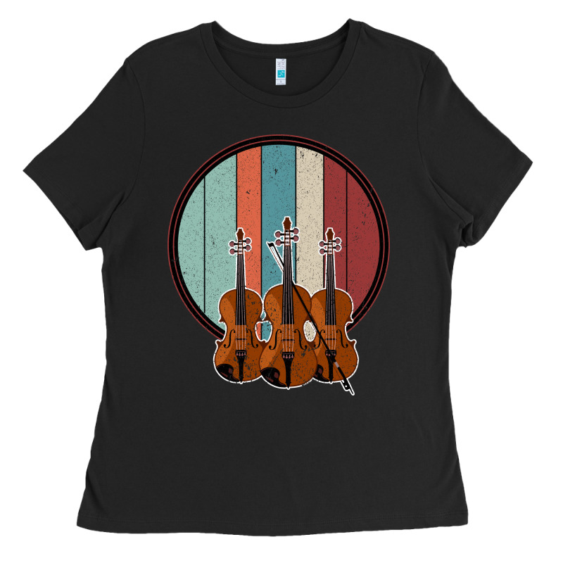 Violin Vintage Ladies Tee by Bettercallsaul | Teevron