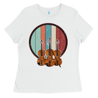 White Violin Vintage Ladies Tee - Bettercallsaul