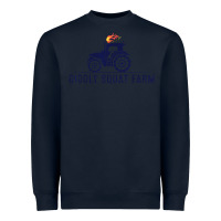 Navy diddly farm for men and women Heavyweight Sweatshirt - DesignPulse