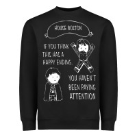 Black house bolton Heavyweight Sweatshirt - DesignPulse