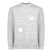 Heather Grey house bolton Heavyweight Sweatshirt - DesignPulse