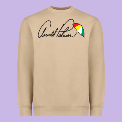 Arnold Palmer Heavyweight Sweatshirt Designed By Designpulse