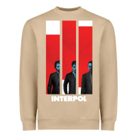 Mushroom INTERPOL BAN Heavyweight Sweatshirt - DesignPulse