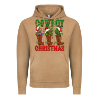 Vintage Camel cowboy christmas boots cactus Vintage Hoodie - CowGirlArtShop