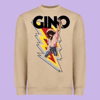 Gino Time Basketball Heavyweight Sweatshirt Designed By Designpulse