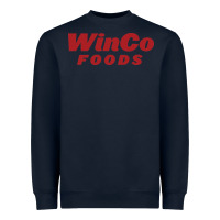 Navy winco foods american supermarket Heavyweight Sweatshirt - DesignPulse