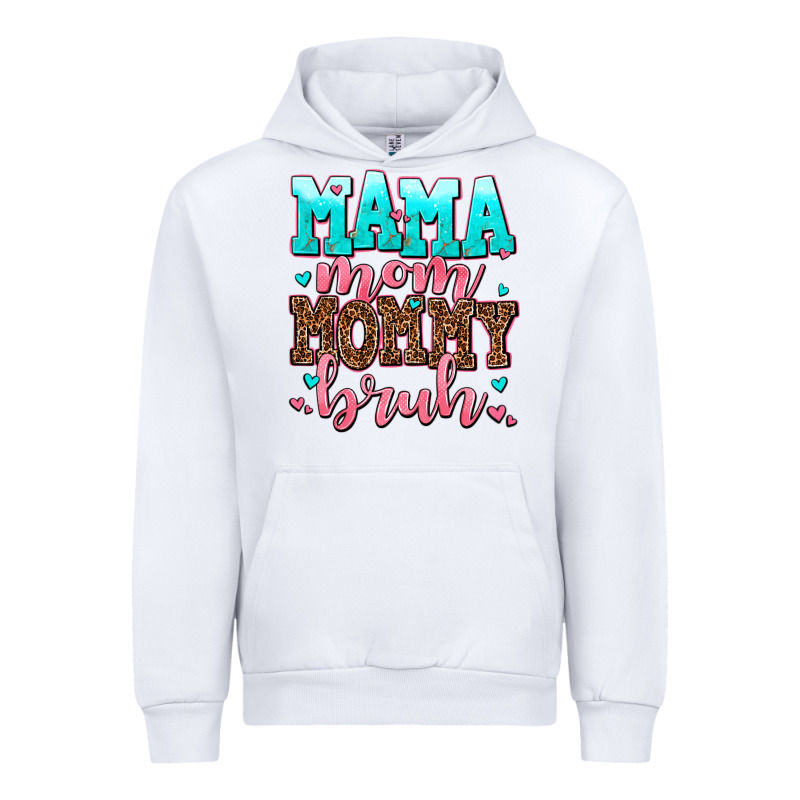Mama Mom Mommy Bruh Urban Hoodie by AdoDesignShop | Teevron