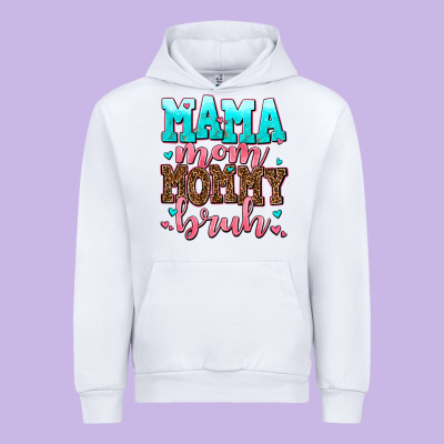 Mama Mom Mommy Bruh Urban Hoodie Designed By Adodesignshop