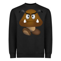 Black goomba Heavyweight Sweatshirt - DesignPulse