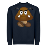 Navy goomba Heavyweight Sweatshirt - DesignPulse