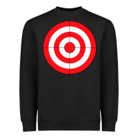 Bulls Eye Target Lazy Diy Halloween Costume Darts Shooting T Shirt Heavyweight Sweatshirt | Teevron