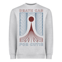 Heather Grey death cab for cutie Heavyweight Sweatshirt - DesignPulse