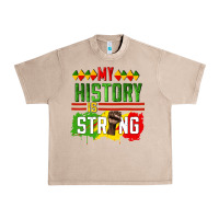 French Oak my history is strong Urban Heavy Tee - CowGirlArtShop