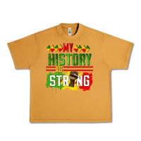 Peanut Butter my history is strong Urban Heavy Tee - CowGirlArtShop