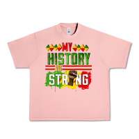 Salmon my history is strong Urban Heavy Tee - CowGirlArtShop