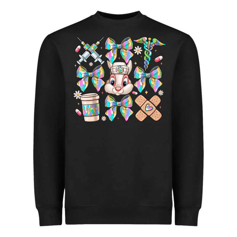 Easter Bow Heavyweight Sweatshirt by CowhideDigitalArt | Teevron