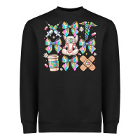 Black easter bow Heavyweight Sweatshirt - CowhideDigitalArt