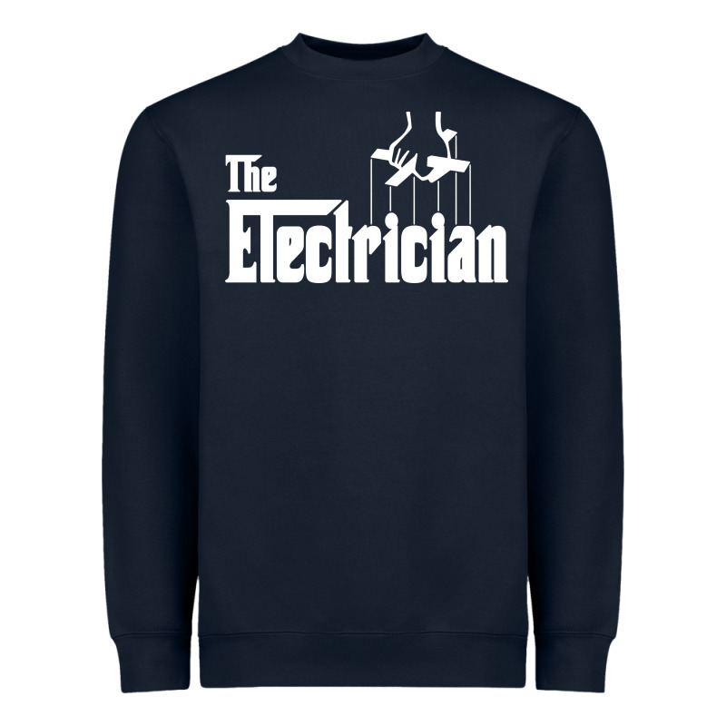 The Electrician The Godfather Parody Design Hipste Heavyweight Sweatshirt by PixelWave | Teevron