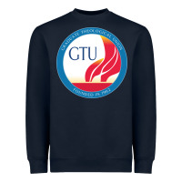 Navy graduate, theological, education (GTU) Heavyweight Sweatshirt - PixelWave