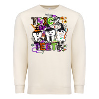 Sandshell trick or teeth Premium Sweatshirt - BarkalooDesign