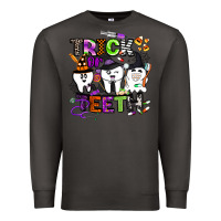 Smoke trick or teeth Premium Sweatshirt - BarkalooDesign